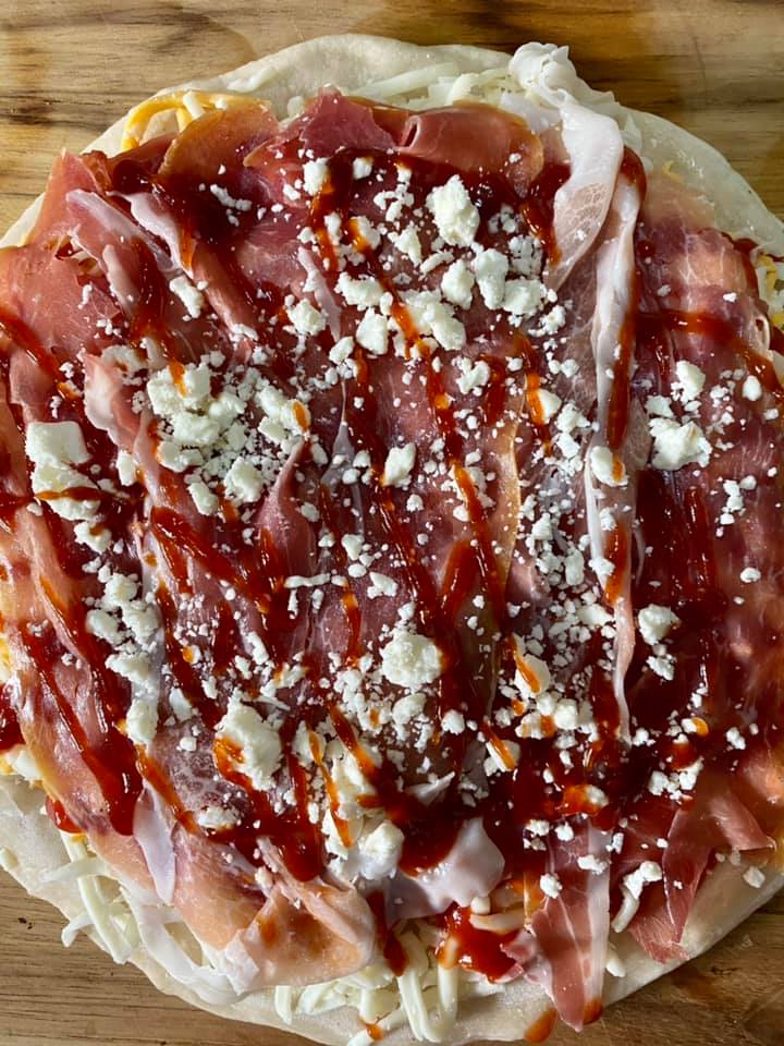 Prosciutto, Feta y Guayaba