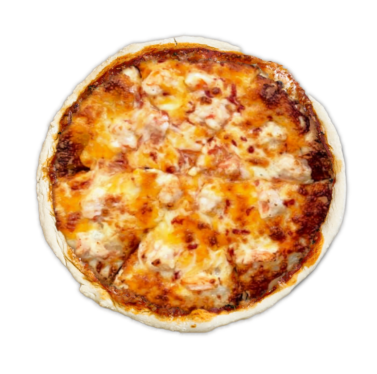 Pizza de Camarones 10”